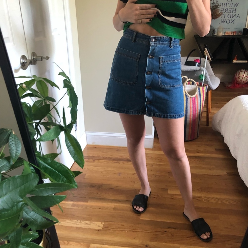 Denim skirt